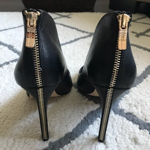 BCBG Zipper Heels